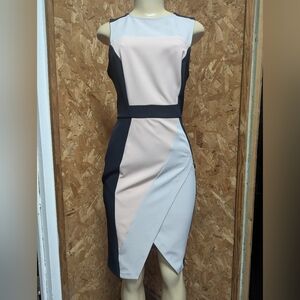 Miss Selfridge Asymmetrical Sleeveless Dress